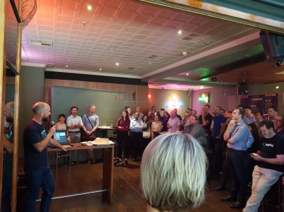 Perth GeoRabble - John Bryant speaking on FOSS4G Oceani